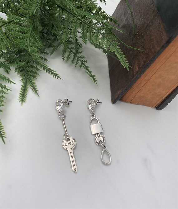 Swarovski key earrings deals