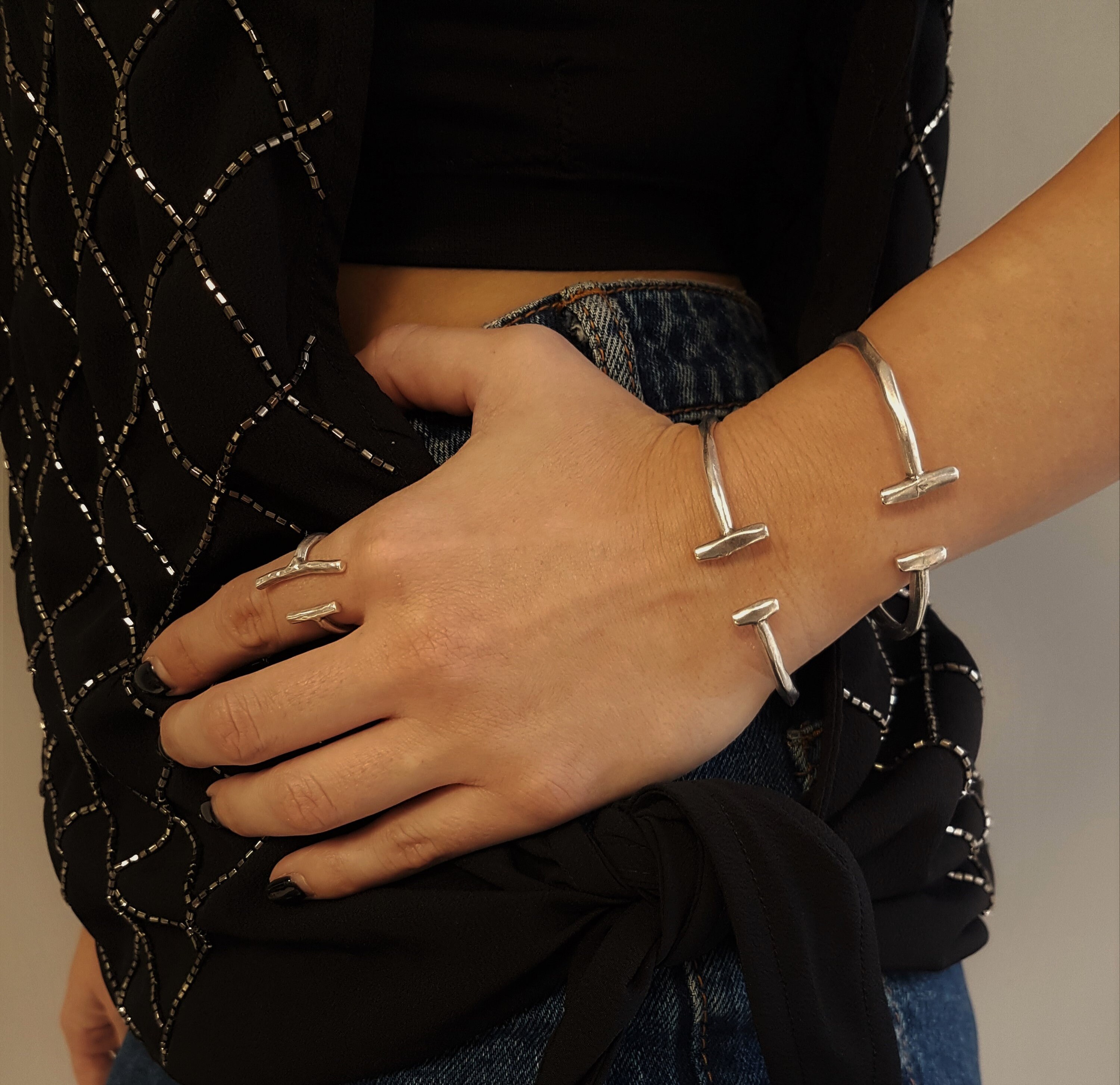 T bar shop cuff bracelet