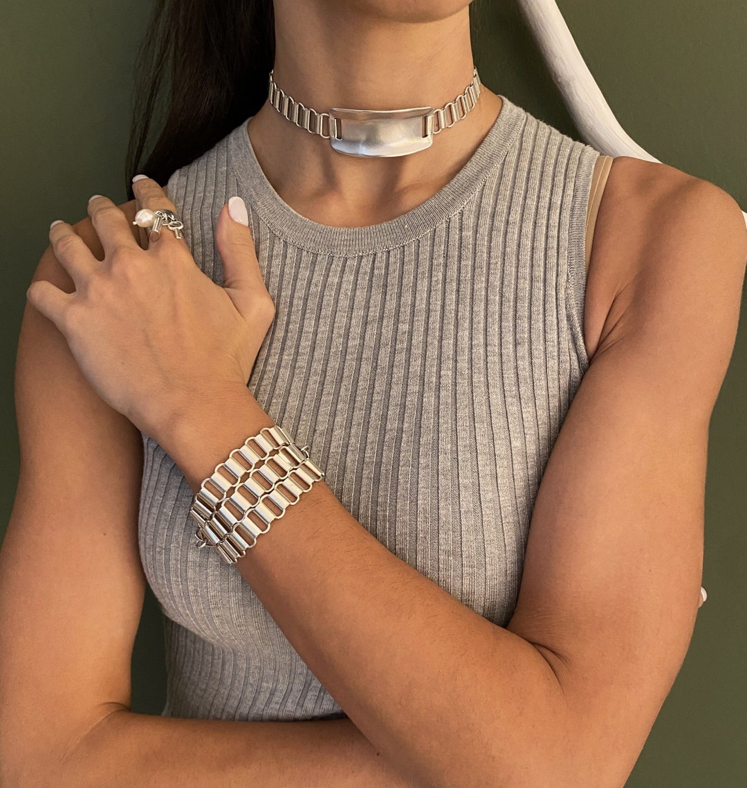 ★人気★【VINTAGE HOLLYWOOD】★Round Mix Chain Bracele.t★ il_1080xN.5538651057_pidp.jpg