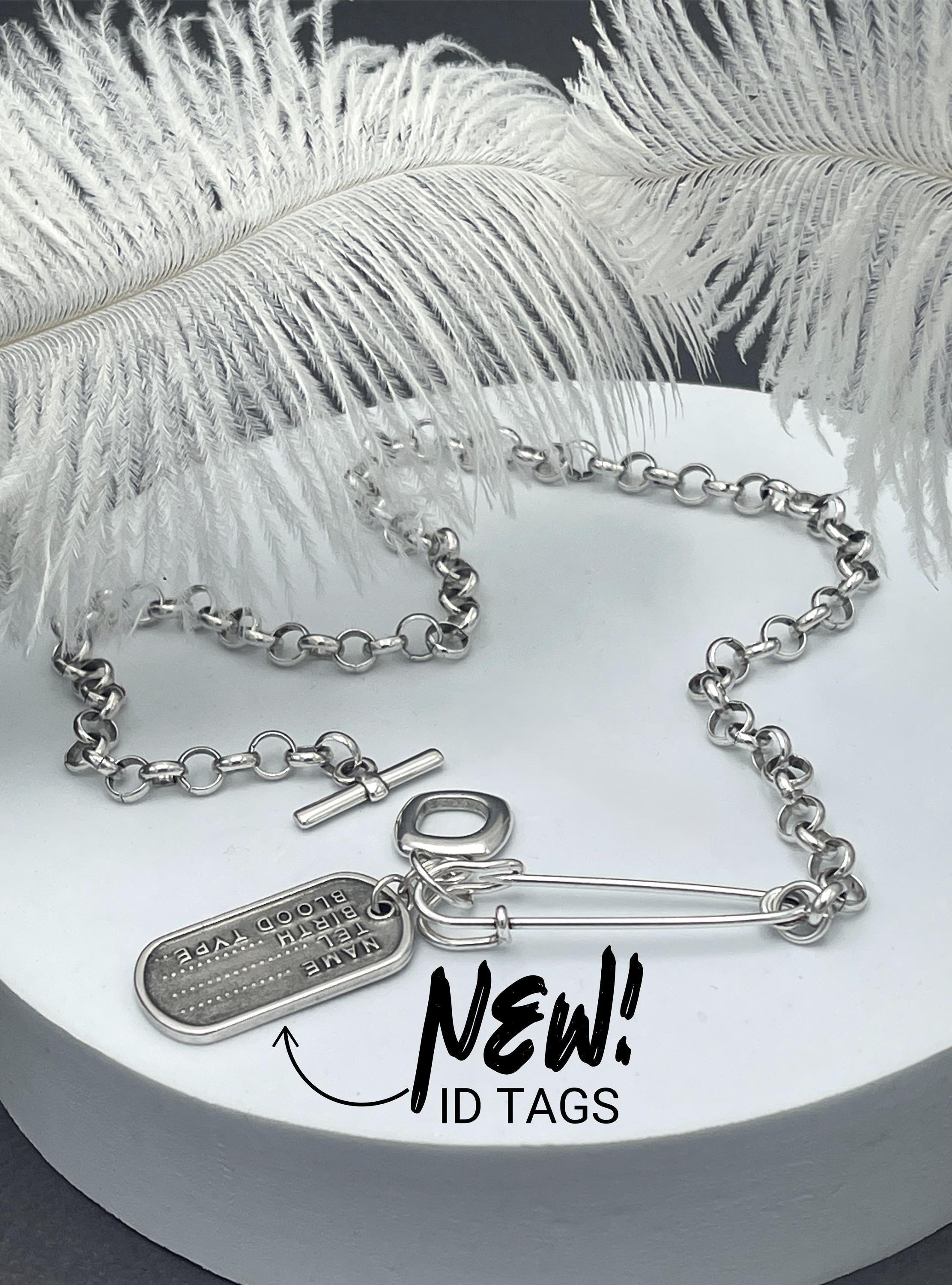 Collier Minimaliste épingle De Sûreté - En Argent Sterling 925, Style Simple Et Moderne, Neuf Avec étiquettes