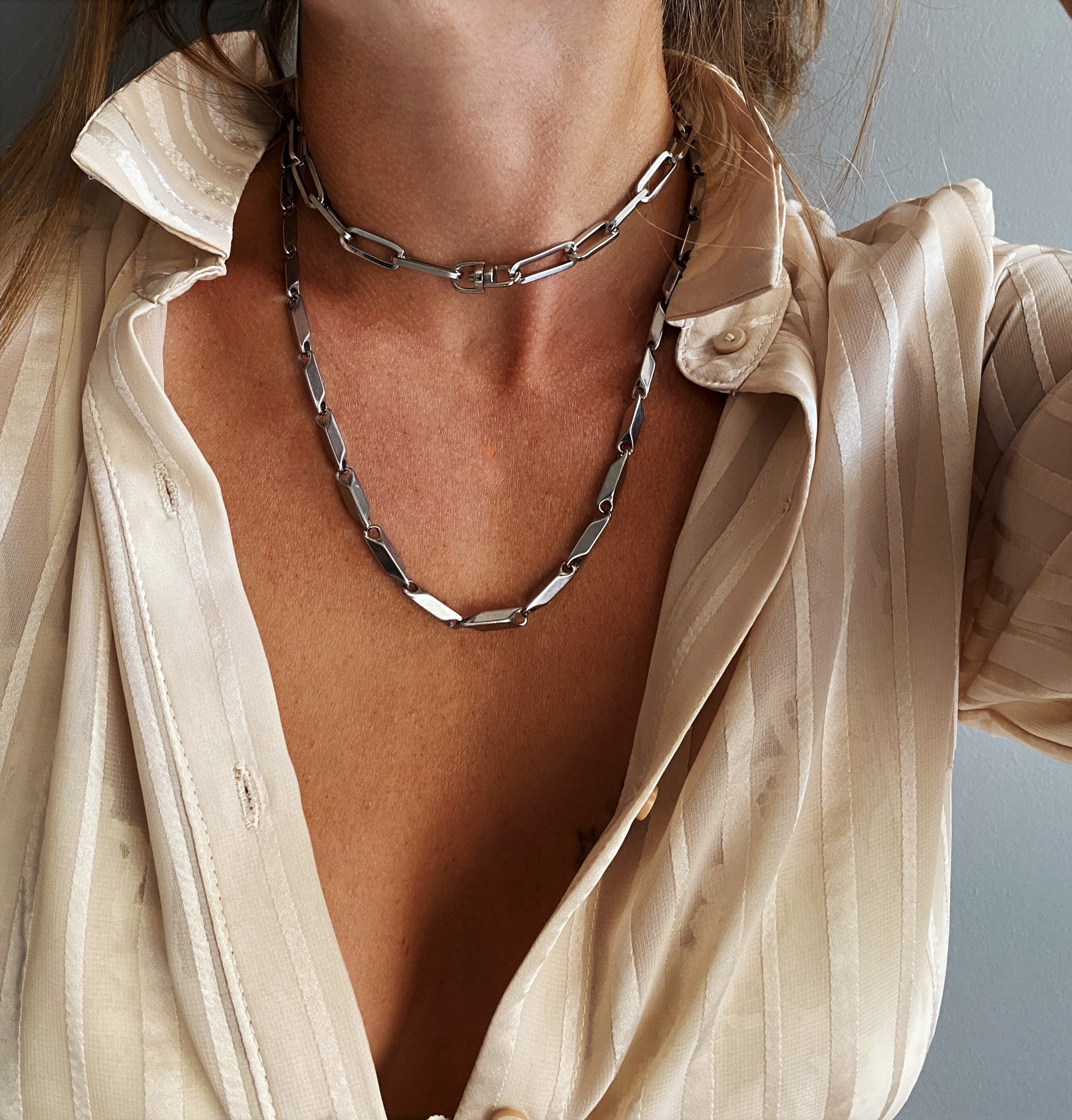 Chain Necklace Stainless Steel 