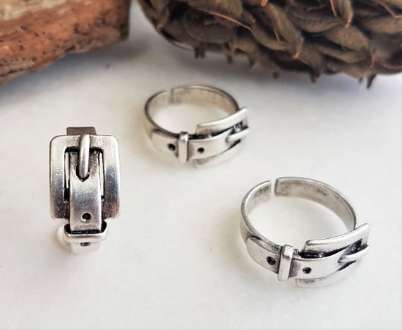 Belt Buckle Ring / Adjustable Belt Ring / Costume Jewellery / Belt, Buckle  or Garter Ring -  Norway
