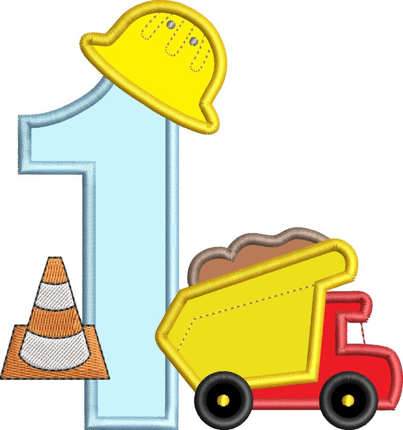 Construction Number 1 Etsy