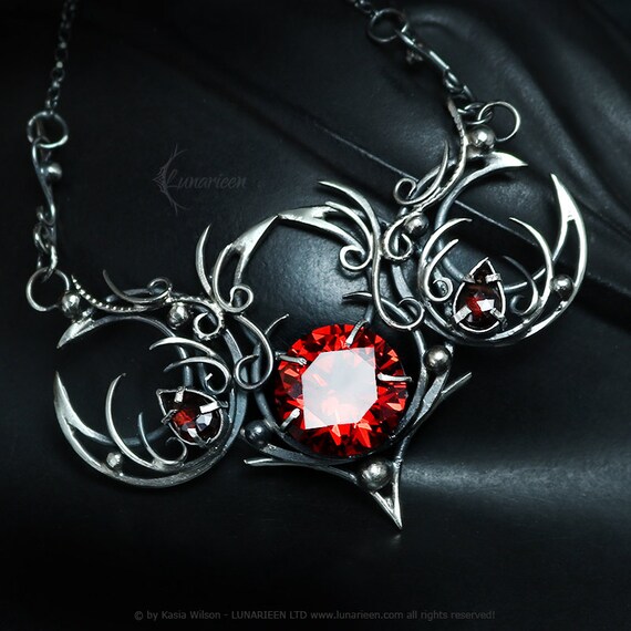 Sterling Silver Necklace Pagan Triple 