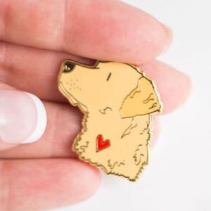 Labrador Dog Enamel Pin Badge Choice of Breed Colour image 5