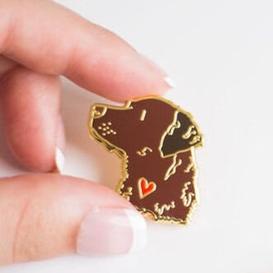 Labrador Dog Enamel Pin Badge Choice of Breed Colour image 4