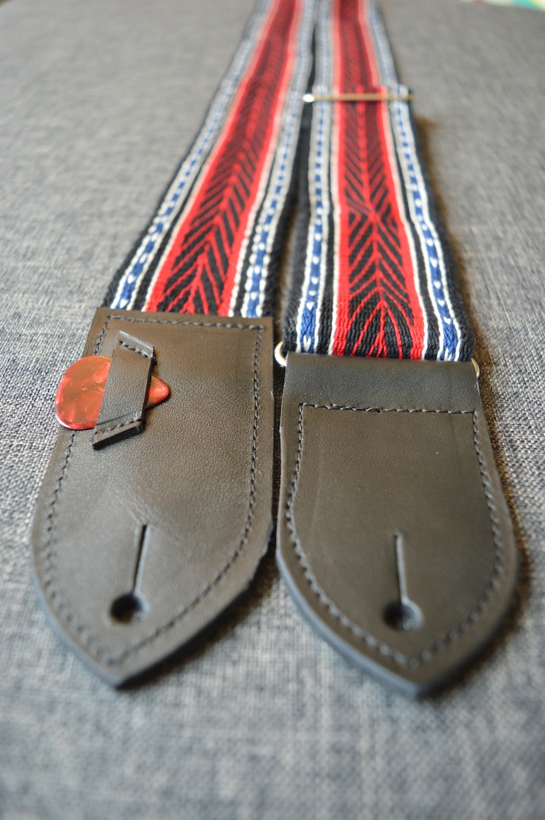Custom Woven Guitar Strap Etsy