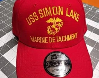 uss simon lake ball cap