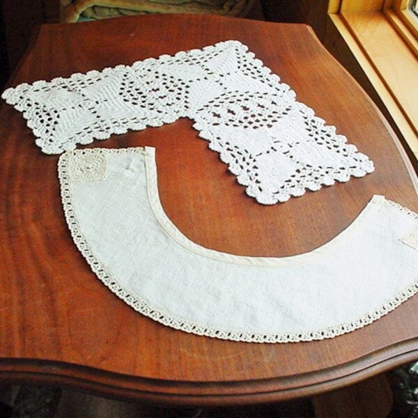Crochet Jabot Etsy
