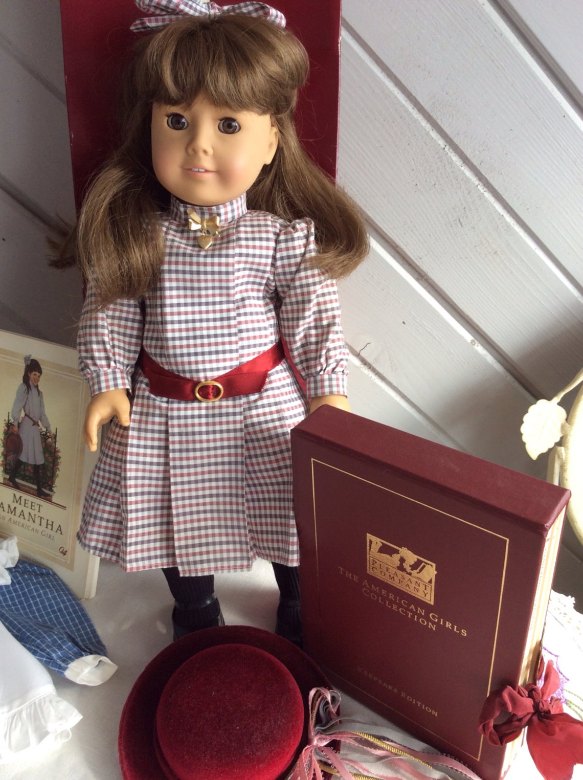 Vintage American Girl Samantha Doll Vintage 1987 in original | Etsy