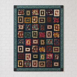 Shift and Return - Patchwork Quilt Pattern Instruction - Digital Download