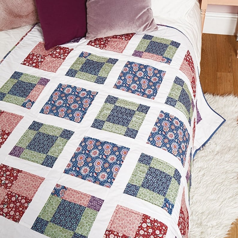 Hopscotch Quilt Pattern Digital Download | Etsy