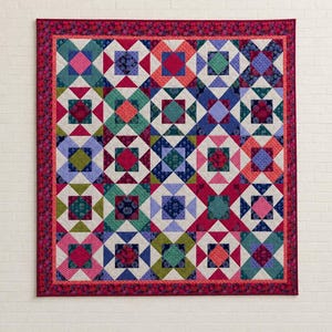 Castle Keep - Patchwork Quilt Pattern Instructions - PDF download