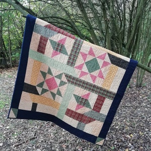 Kaleido Stars Quilt Pattern - pdf
