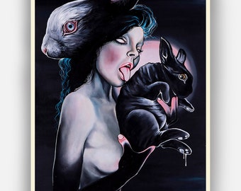 Wild Life (11x14) limited edition print by Alexis Price