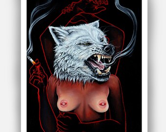 Time Passing (11x14) limited edition signed and numbered print by Alexis Price