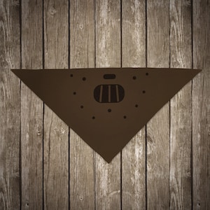 HANNIBAL - Hannibal Lecter,  Silence of the Lambs, bandana screenprinted face mask