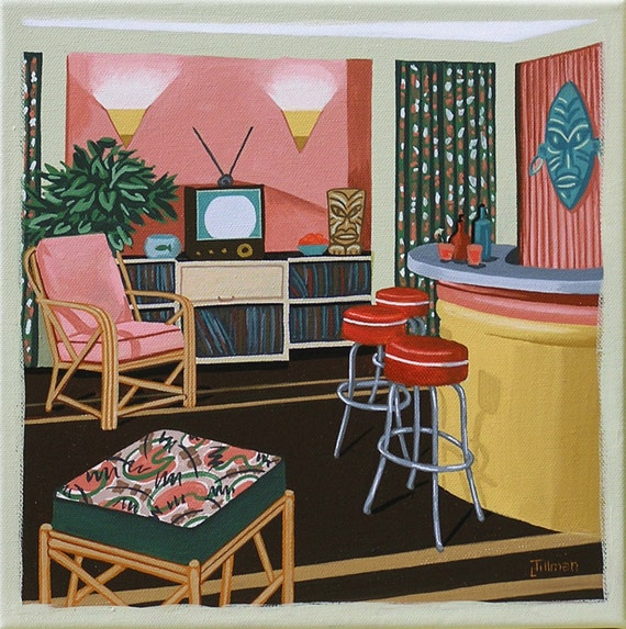 Mid century modern tiki deals