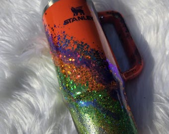 Vaso Stanley con brillantina de Halloween - 30 oz