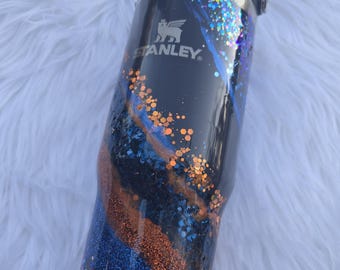 Elf Crystal Clear Night Stanley - Brillantina con tapa abatible de 30 oz