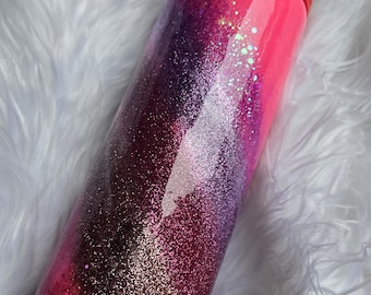 Pink Sparkle Owala-beker: 24 oz