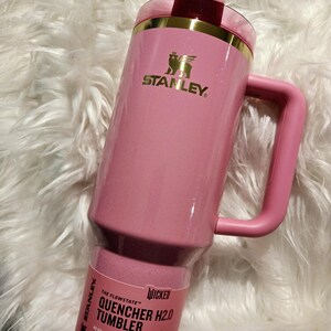 Starbucks/ Stanley Cup Glinda Pink- 40 Oz Limited Wicked Edition - Etsy