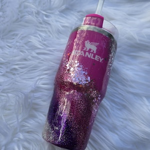 My first Stanley! Cutest little Stanley- 14 oz Punch Shimmer with glitter