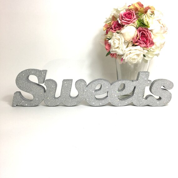 Wedding Sign Sweets Wedding Reception Decoration Etsy