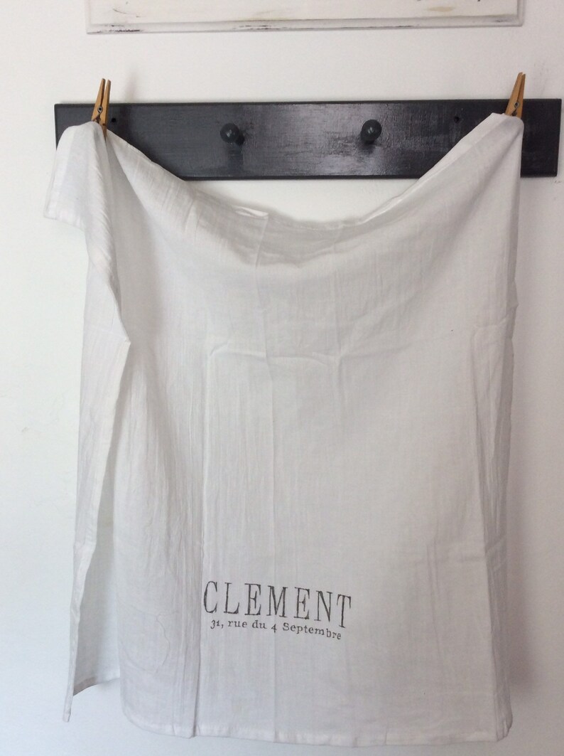 Kitchen Towels French Inspired set of 2 28x28 Etsy