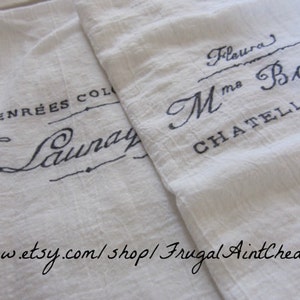 Kitchen Towels French Inspired (set of 2- 28"x28")