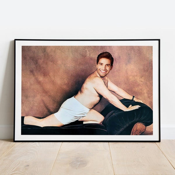 Custom Photoshop Seinfeld "Art of Seduction" Poster - Personalized George Costanza Gag Gift - Seinfeld Decor - Funny Father's Day Gift