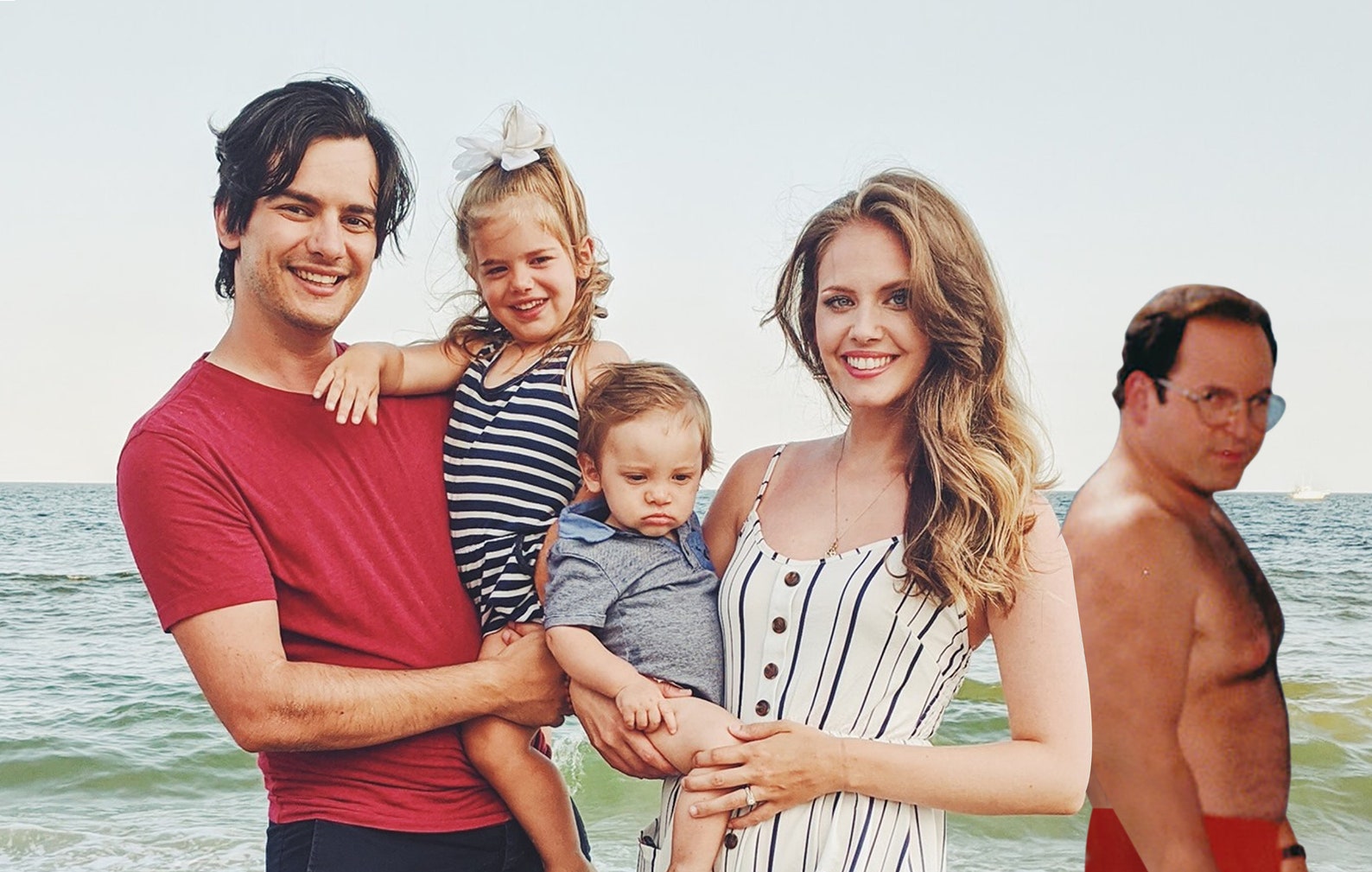 PERSONALIZED Costanza Beach Photobomb Quick Etsy