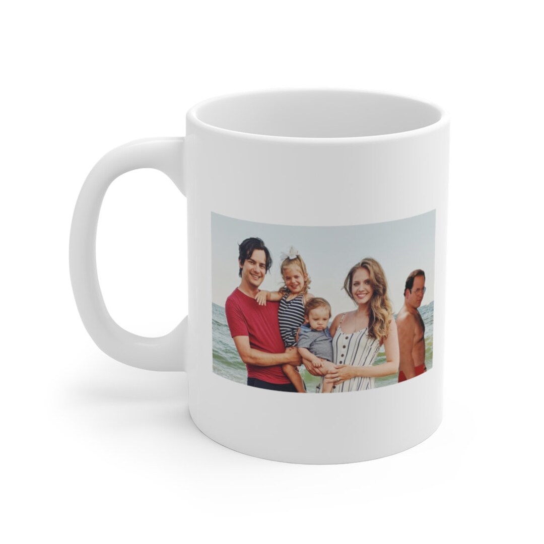 Personalized Costanza Beach Photobomb Mug Christmas Gift Father