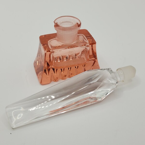 Glass Perfume Bottle Etsy