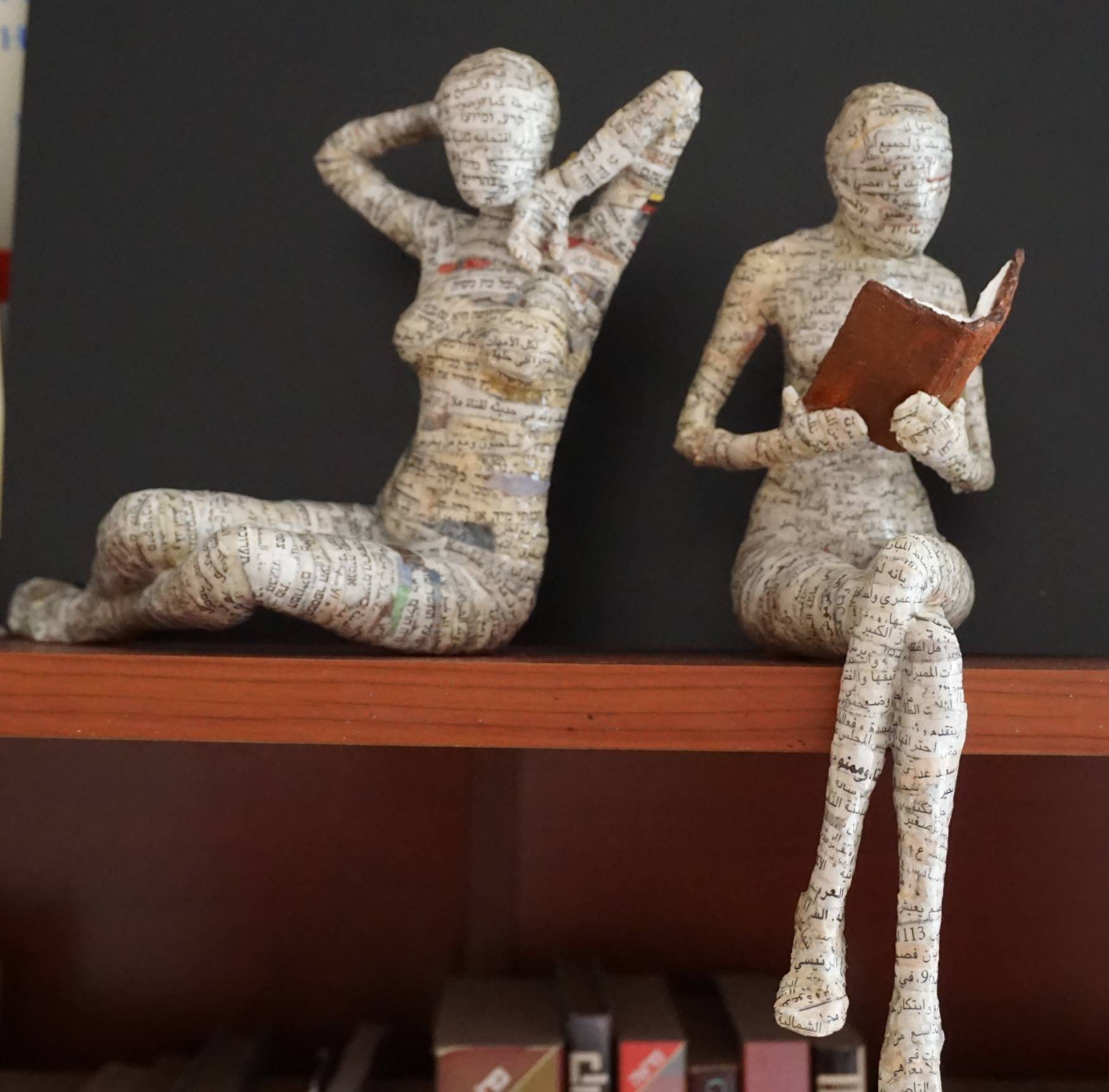 A Paper Mache Sculpture of a Young Woman - Etsy Canada