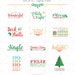 INSTANT DOWNLOAD DIY Printable Color 5x7 Classical Christmas Cards 12 ...