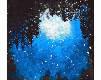 night sky art etsy