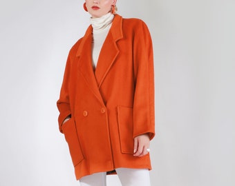 Vintage Gallery Olive Green Oversized Trench Coat Made in Korea