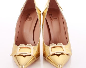 パンプス Moschino Buckle Pumps Moschino Duck Pumps | Black | FARFETCH