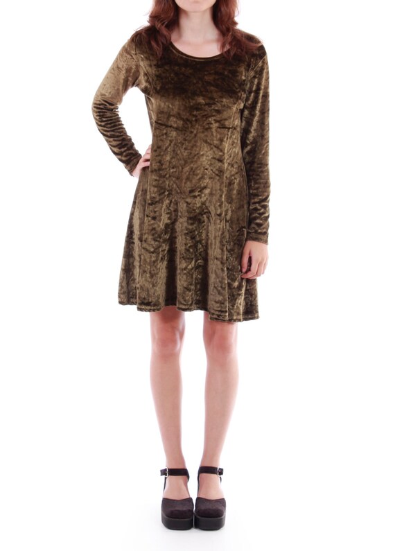 green emerald velvet dress Amazon.com: R.Vivimos Women's Crushed Velvet Spaghetti Straps Sexy V Neck  Club Party Pleated Swing Skater Dress (Small, Army Green) : Clothing, Shoes  & Jewelry