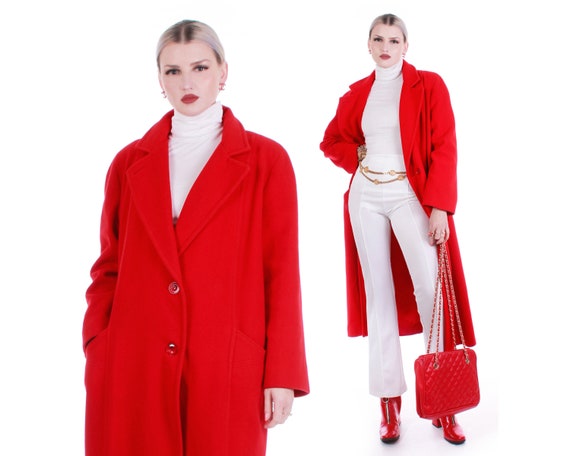 Oversized Wool Coat by Herman Kay 