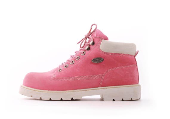 women's pink lugz boots