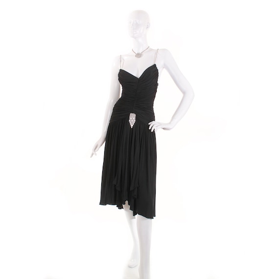 knee length dresses for ladies TOCCIN | CAMERON RUCHED TIERED MIDI DRESS main image 1