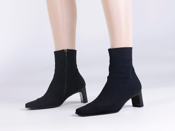 stretch ankle boots uk