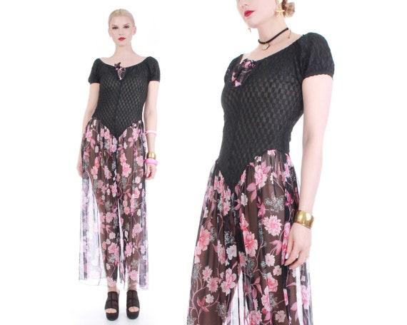 chiffon palazzo jumpsuit