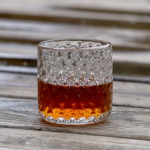 Classic Lowball Whiskey Glass, Handmade image 9
