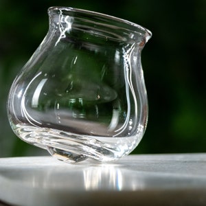 Da Wobble Glass, Handmade Glassware for Beer/Whiskey/Wine image 5