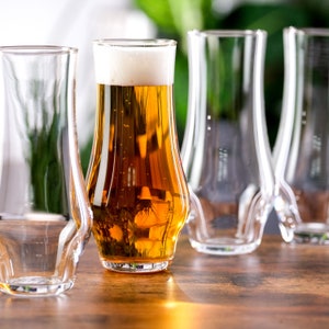 FANCY Wobble Glass Handmade Beer/whiskey/wine Glassware -  UK