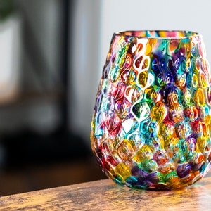 Cup of Many Colors, A Dolly Themed Beer/Wine Glass image 3