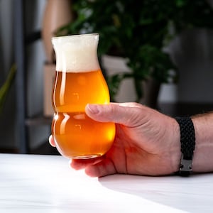 THE Beer Glass, Handmade Glassware image 3
